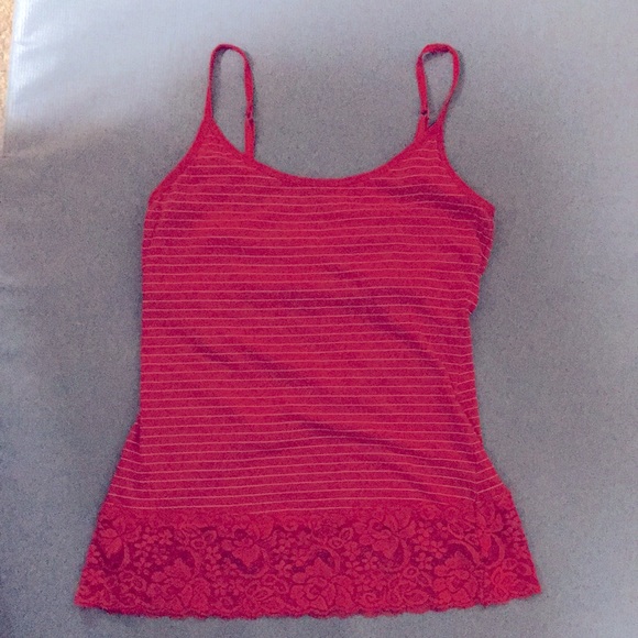 Energie Tops - ❤️Red white striped bra top/tank- S